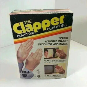 Vintage new in box 1984 The Clapper.  An absolute 80s classic!